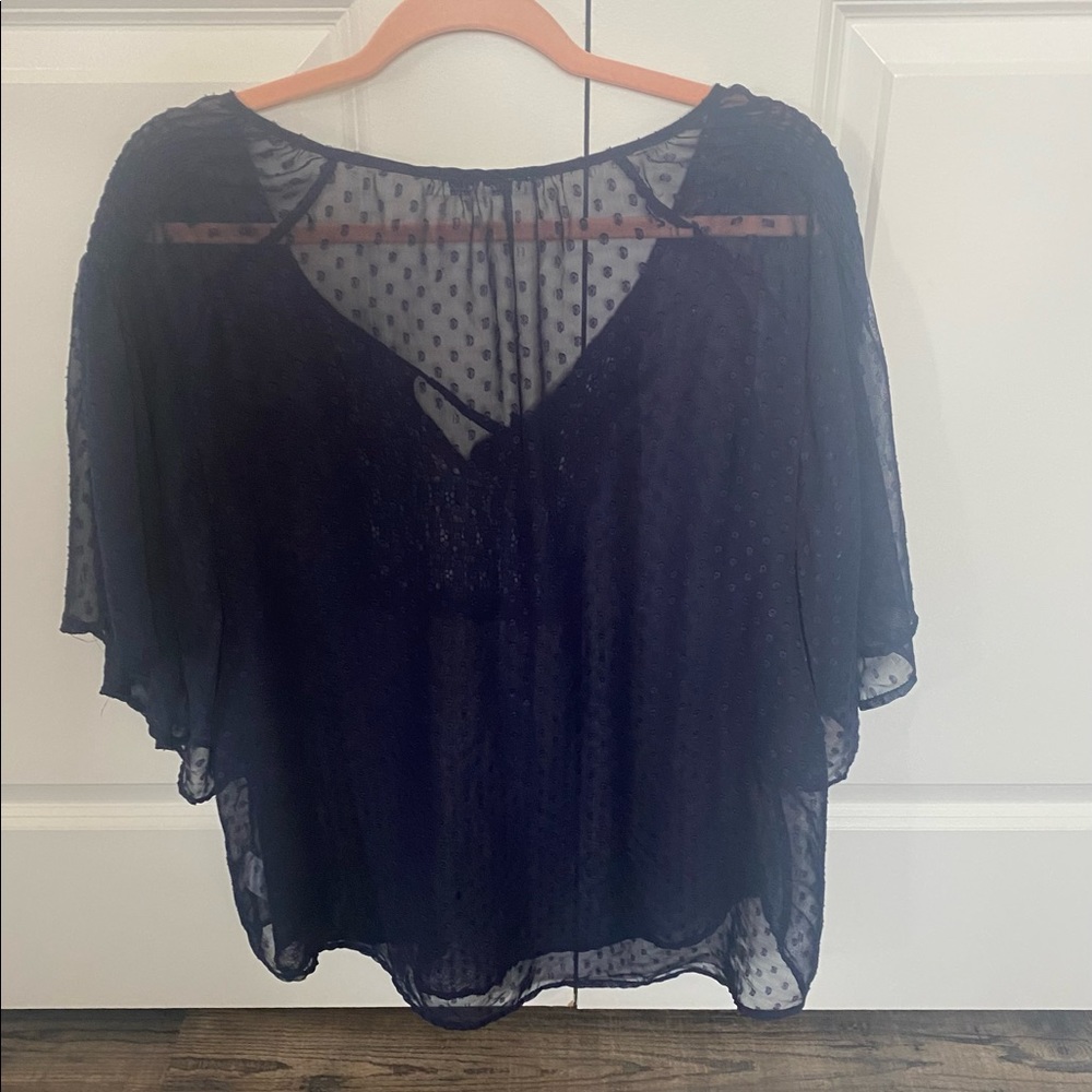 Black Rainn blouse